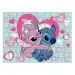 Luna: Puzzle da 100 pezzi Glow-in-the-Dark Disney Stitch