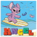 Luna: Puzzle magnetico 3x20 pezzi con motivo Disney Lilo &amp; Stitch