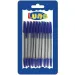 Luna: Set di 10 penne a sfera di colore blu