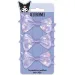 Luna: Set di 3 fermagli per capelli con fiocco Kuromi
