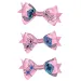 Luna: Set di 3 fermagli per capelli con fiocco di Lilo &amp; Stitch