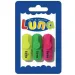 Luna: Set di 3 mini evidenziatori colorati