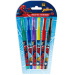 Luna: Set di 6 penne gel con brillantini di Spider-Man