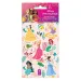 Luna: Set di adesivi autoadesivi Principesse Disney, 5 pezzi su foglio 8x12 cm