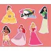 Luna: Set di colorazione Roll&amp;Go Principesse Disney