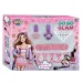 Luna: Set manicure Go-Go Glam con unghie finte e smalto per unghie, 5 pezzi