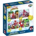 Luna: Spidey 4 in 1 puzzle da 12-15-20-24 pezzi