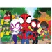 Luna: Spidey 4 in 1 puzzle da 12-15-20-24 pezzi