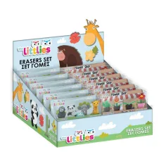Luna: The Littlies set da 4 gomme in scatola, in diverse varianti. immagine 1