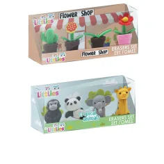 Luna: The Littlies set da 4 gomme in scatola, in diverse varianti. immagine 2