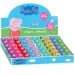 Luna: Timbro con estremità di matita colorata Peppa Pig, disponibile in diverse varianti, 1 pezzo