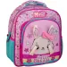 Luna: Zainetto asilo Must Team con coniglietto, arrotondato, 2 scomparti, 27x10x31 cm