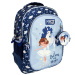 Luna: Zaino Must Team Believe in Magic con unicorni arrotondato a 3 scomparti 32x18x43cm