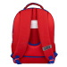 Luna: Zaino Must Team Capitan America arrotondato a 3 scomparti 32x18x43cm