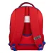 Luna: Zaino Must Team Capitan America arrotondato a 3 scomparti 32x18x43cm