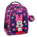 Luna: Zaino Must Team Disney con Minnie Mouse, arrotondato, a 3 scomparti, 32x18x43cm