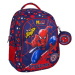 Luna: Zaino Must Team Spider-Man Thwip arrotondato a 3 scomparti 32x18x43cm