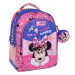 Luna: Zaino a 3 scomparti arrotondati Must Team Hello Minnie Mouse 32x18x43 cm