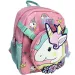 Luna: Zaino per lasilo Team Unikornis 1 scomparto con marsupio removibile 28x14x33cm