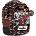 Luna: Zaino scolastico Must Team Street Racer per auto, arrotondato, con 3 scomparti, 32x18x43 cm