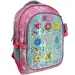 Luna: Zaino scolastico Must Team good vibes con motivo smiley, arrotondato, a 3 scomparti, 32x18x43 cm