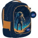Luna: Zaino scolastico NASA arrotondato a 3 scomparti, zaino 32x18x43 cm