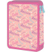 Luna: astuccio imbottito rosa Must Team con stampa unicorno a due scomparti 15x5x21 cm