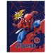 Luna: cartellina con elastico a tema Spider-Man 25 x 35 cm