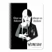 Luna: quaderno a spirale con righe Wednesday A/5 60 pagine in due varianti 1 pezzo