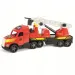 Magic Truck: Camion dei pompieri con luci fluorescenti 81cm - Wader