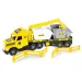 Magic Truck Technic: Camion con container e luci 80cm - Wader