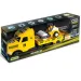 Magic Truck Technic: Camion con rullo compressore e luce 80cm - Wader