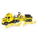 Magic Truck Technic: Camion con rullo compressore e luce 80cm - Wader