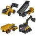 Majorette - Edizione Volvo macchine edili set da 4 pezzi - Simba Toys