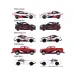 Majorette: Confezione regalo da 5 pezzi Toyota Racing - Simba Toys