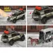 Majorette: Land Rover con rimorchio per trasporto cavalli con luci e suoni - Simba Toys