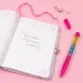 Make it Real: Diario trapuntato con chiusura 3C4G e penna