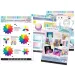 Make it Real: Quaderno di schizzi per stilisti con accessori - Pastel Pop