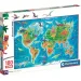 Mappa dei dinosauri puzzle da 180 pezzi - Super puzzle - Clementoni