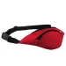 Marsupio rosso Mood con 2 tasche con cerniera