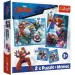 Marvel: Avengers puzzle e carte memoria 2 in 1 set - Trefl