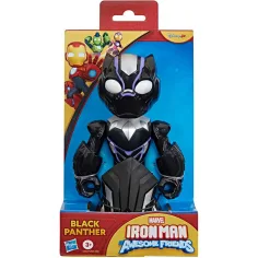 Marvel Iron Man e i suoi meravigliosi amici - Pantera Nera, figura da 23 cm - Hasbro immagine 1