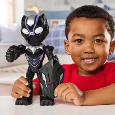 Marvel Iron Man e i suoi meravigliosi amici - Pantera Nera, figura da 23 cm - Hasbro immagine 3
