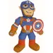 Marvel: Pupazzo supereroe Capitan America con suono 20 cm