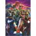 Marvel: Puzzle da 1000 pezzi con immagine di gruppo degli Avengers - Clementoni
