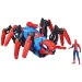 Marvel: Spider-Man Crawl N Blast veicolo con figura - Hasbro