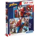Marvel Spiderman Supercolor 2 in 1 puzzle 2x60 pezzi - Clementoni