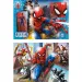 Marvel Spiderman Supercolor 2 in 1 puzzle 2x60 pezzi - Clementoni