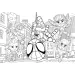 Marvel Spidey 2 in 1 maxi puzzle 2x24 pezzi e libro da colorare 50x35 cm - Lisciani