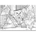 Marvel Spidey 2 in 1 maxi puzzle 4x48 pezzi e album da colorare 35x25cm - Lisciani
